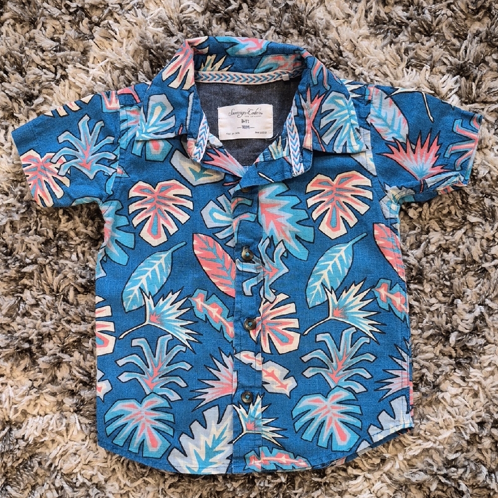 Sovereign Code Boys Cotton Button Down